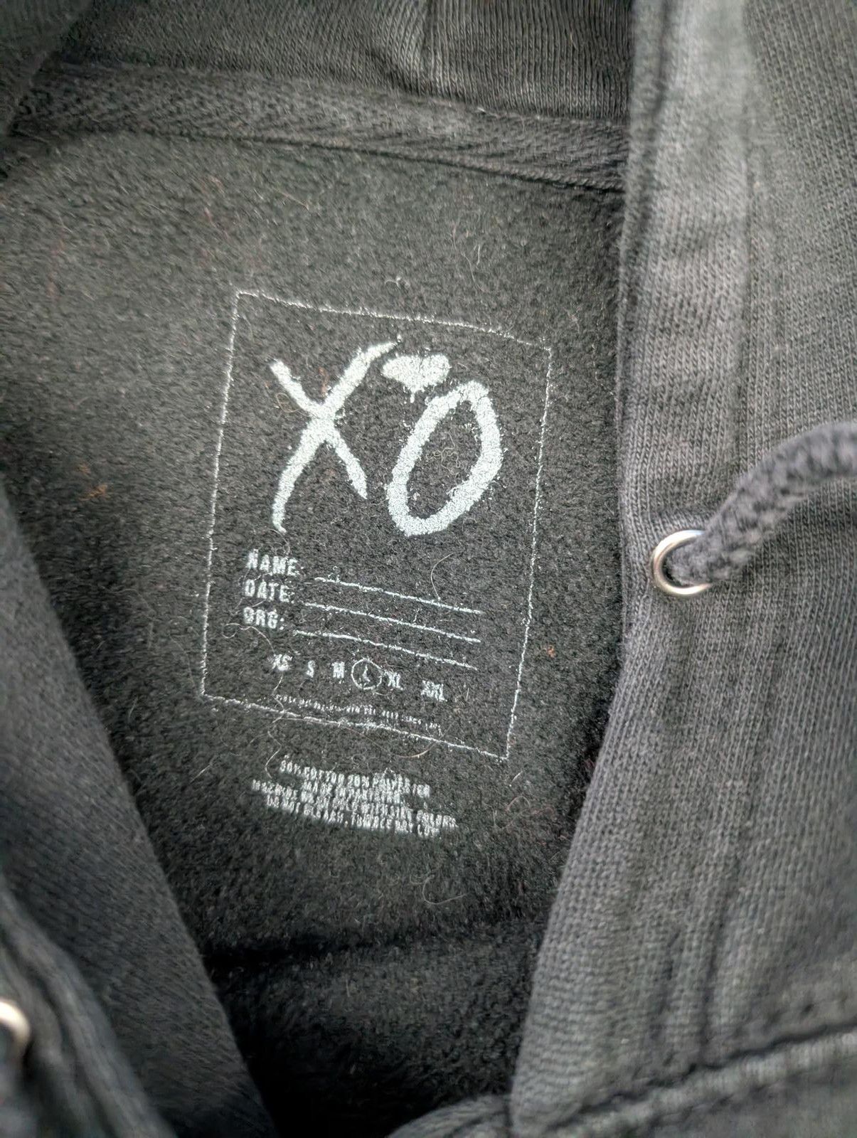 XO XO The Weekend Legend Black Sweater Hoodie Size US M / EU 48-50 / 2 - 3 Thumbnail