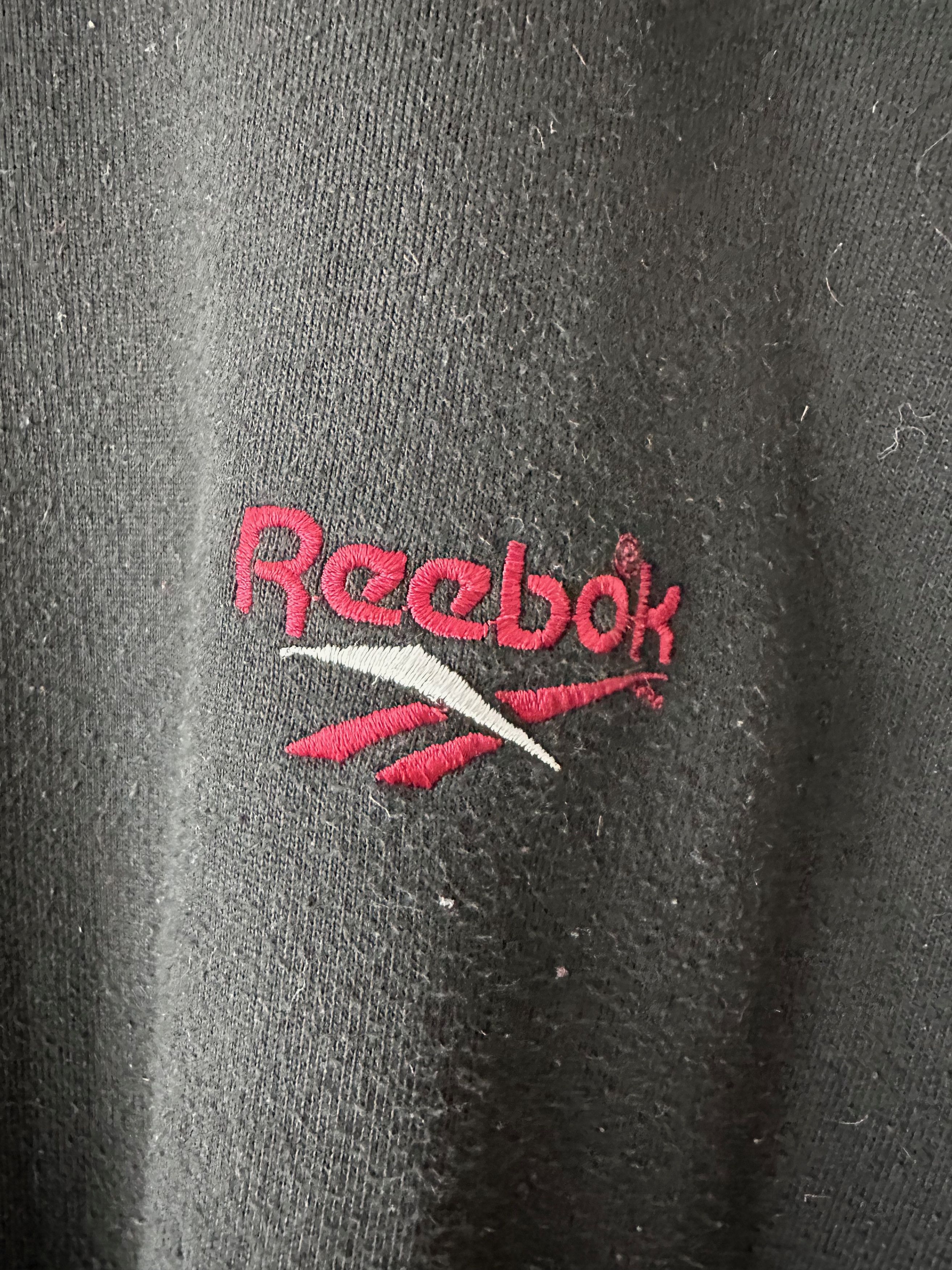 Reebok 90's REEBOK crew neck sweatshirt black Size US L / EU 52-54 / 3 - 3 Thumbnail
