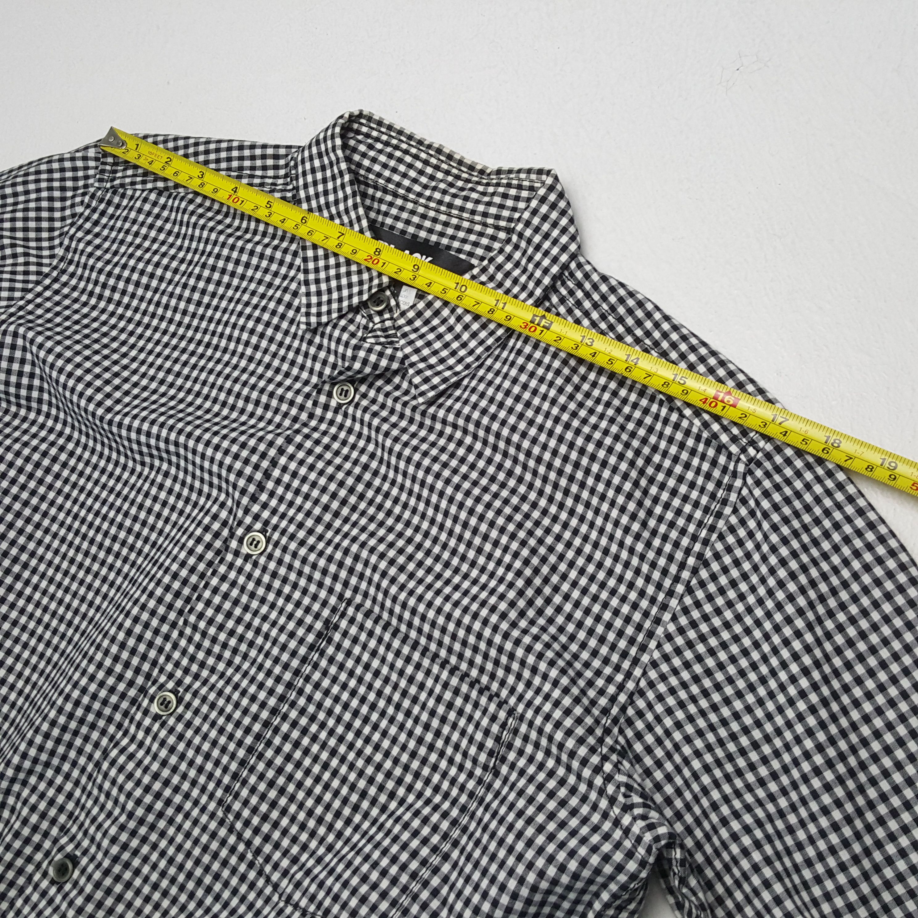 Comme des Garcons Black × Designer × Japanese Brand Vintage COMME des GARÇONS BLACK Japanese Brand Shirts Size US M / EU 48-50 / 2 - 4 Thumbnail