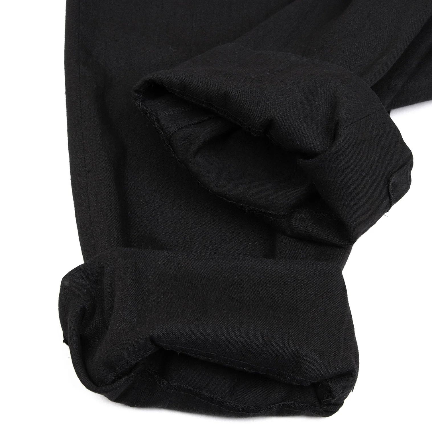 Yohji Yamamoto Yohji Yamamoto Linen Cotton Tapered Pants Size US 34 / EU 50 - 7 Thumbnail