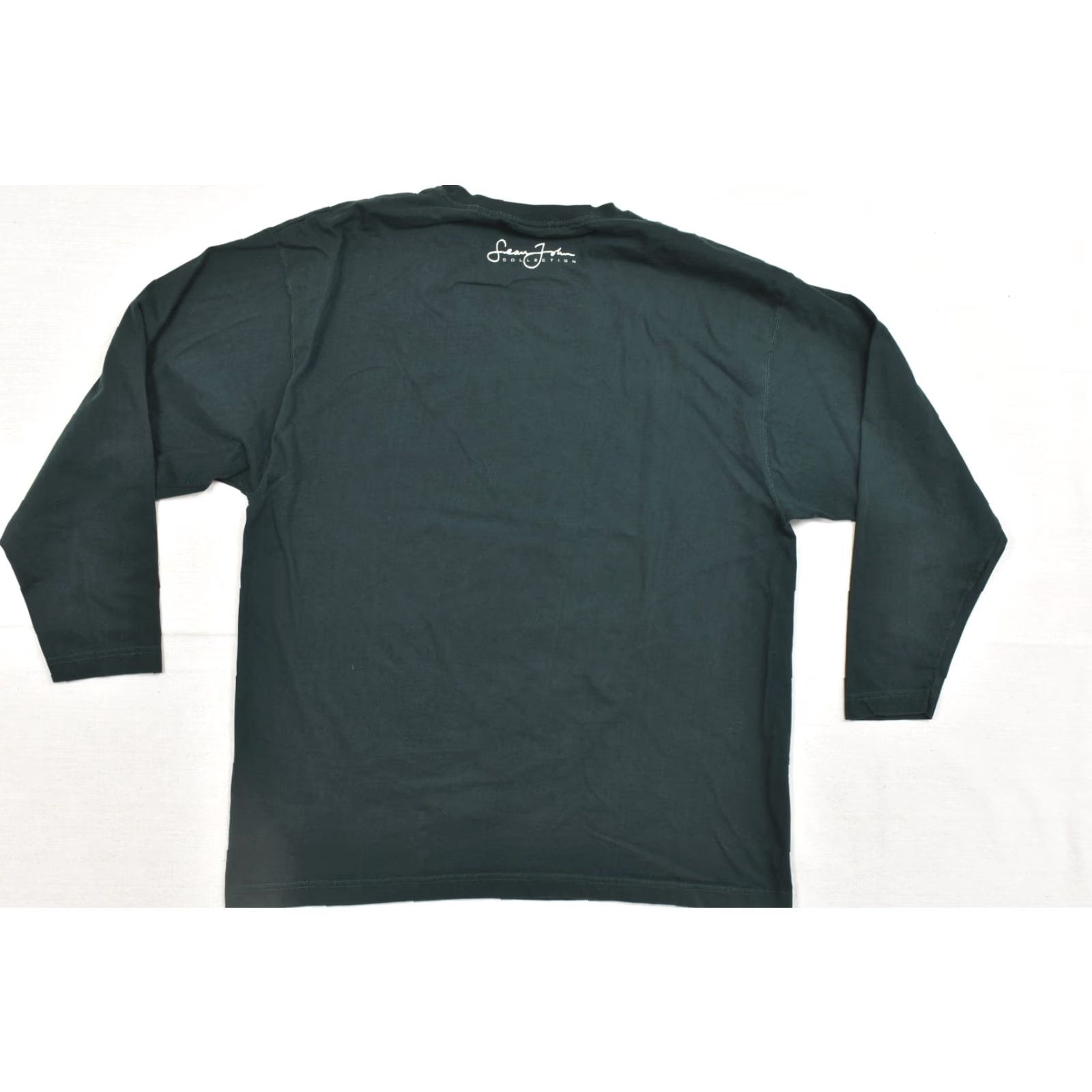 Sean John **SEAN JOHN LONG SLEEVE T-SHIRT MEN XXL BLACK CREW NECK COTTON Y2K** User: SEAN JOHN LONG SLEEVE T-SHIRT MEN XXL BLACK CREW NECK COTTON Y2K Size US XXL / EU 58 / 5 - 2 Thumbnail