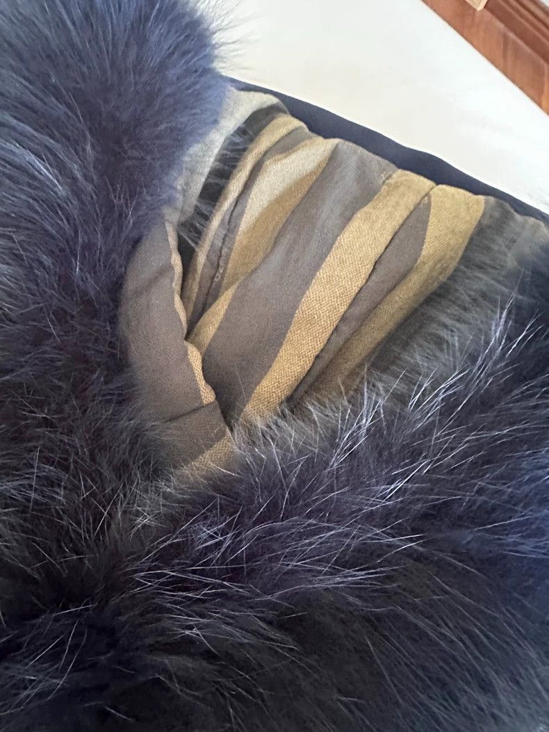 Fendi Fendi Coat with fur collar Size US XXS / EU 40 - 7 Thumbnail