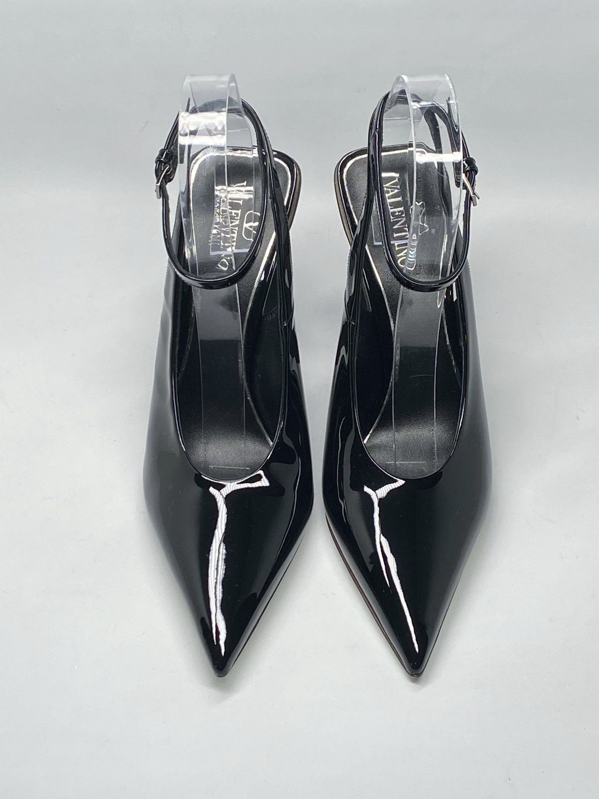 Valentino Valentino Garavani One Stud Patent Leather Pumps size 37 Size US 7 / IT 37 - 3 Thumbnail