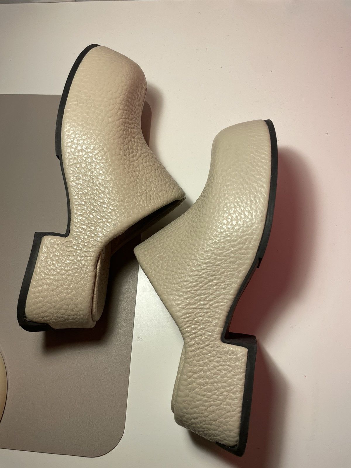 Miista Miista beige clogs Size US 11 / IT 41 - 7 Thumbnail