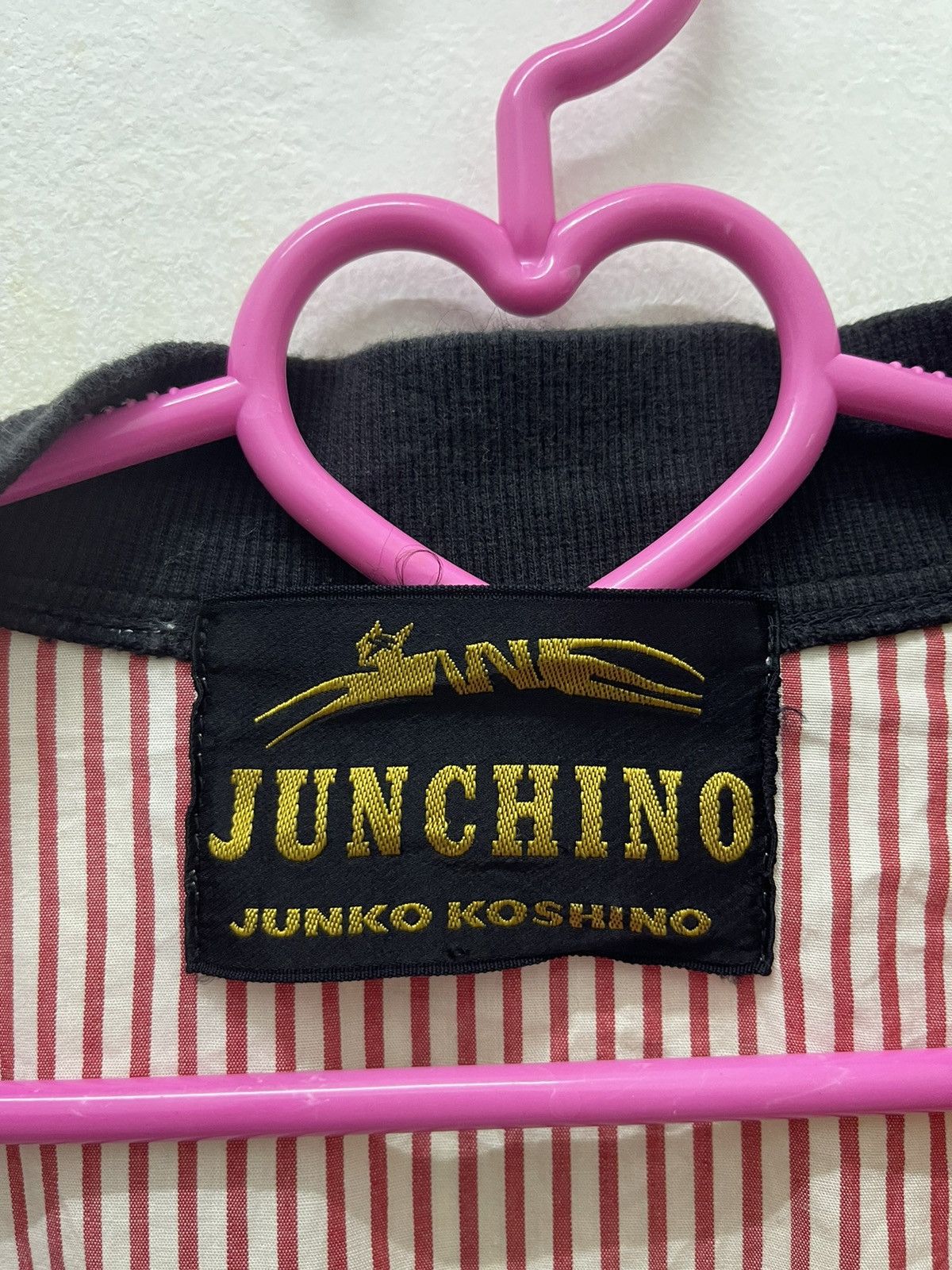 Mr. Junko Rare Vintage JUNCHINO Junko Koshino Striped Jacket Size US M / EU 48-50 / 2 - 5 Thumbnail