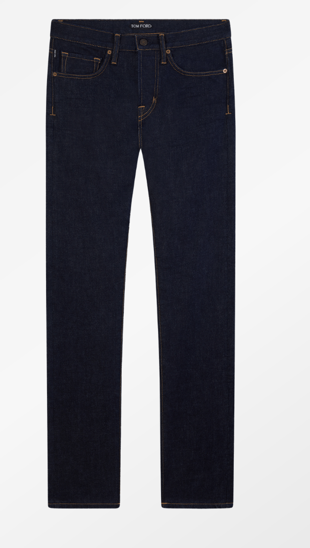 Tom Ford TOM FORD INDIGO RINSE STRETCH SLIM FIT DENIM SIZE 32 Size US 32 / EU 48 - 2 Thumbnail
