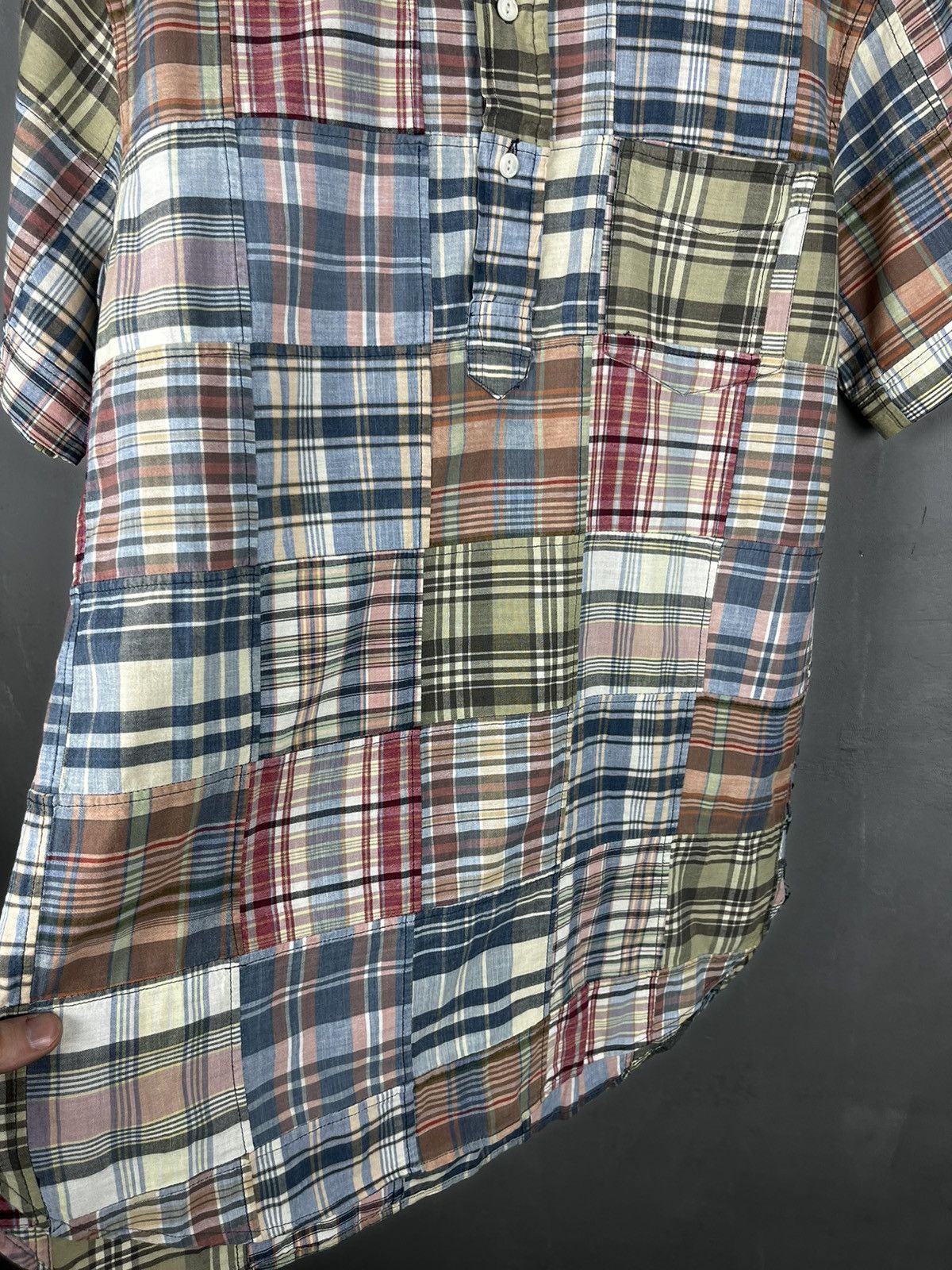 Polo Ralph Lauren × RRL Ralph Lauren × Ralph Lauren Ralph Lauren Classic Fit Patchwork Shirt Size US M / EU 48-50 / 2 - 7 Thumbnail