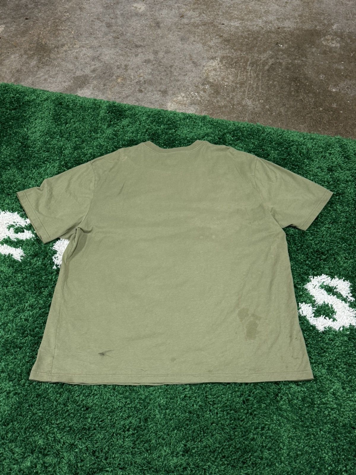 Wrangler Vintage Wrangler Workwear Logo Patch Oversized 3XXL XXL Tee Size US XXL / EU 58 / 5 - 5 Thumbnail