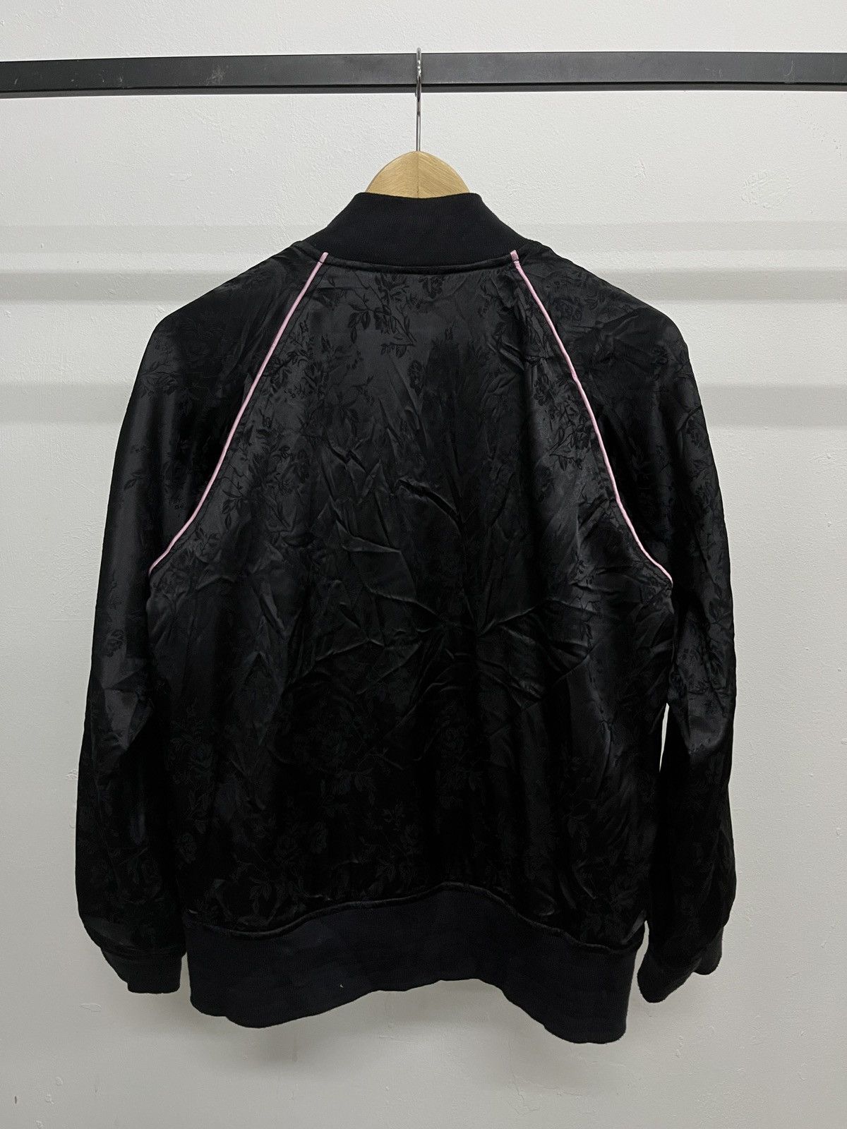 Seditionaries Reversible Algonquins Cross Flame Skull Sukajan Satin Jacket Size US S / EU 44-46 / 1 - 15 Thumbnail