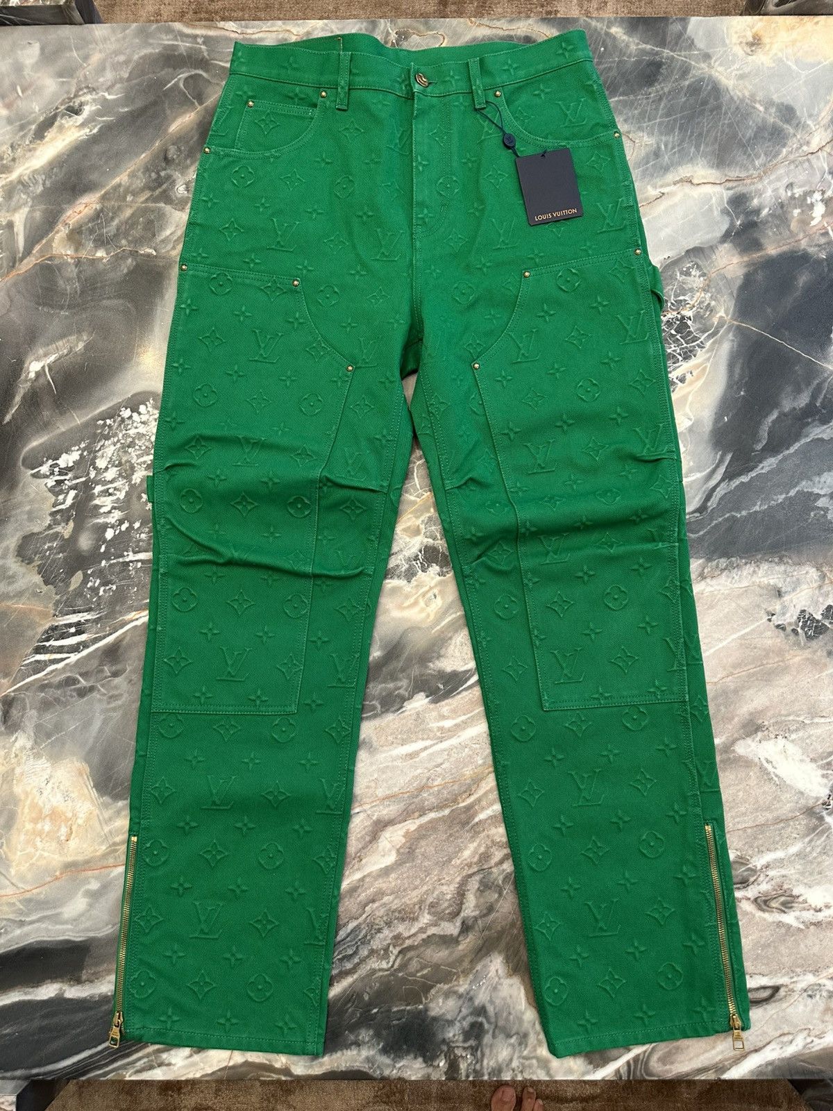 Louis Vuitton Louis Vuitton Monogram Workwear Carpenter Pants Size US 33 - 2 Thumbnail