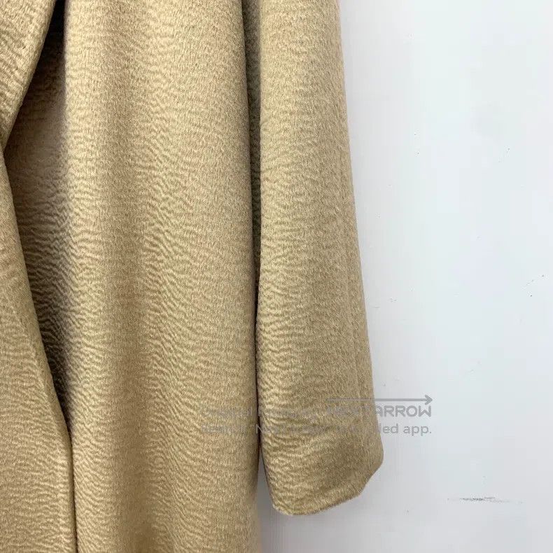 Max Mara Max Mara Brown Alpaca Hair Reversible Long-Sleeve Coat Size M / US 6-8 / IT 42-44 - 4 Thumbnail