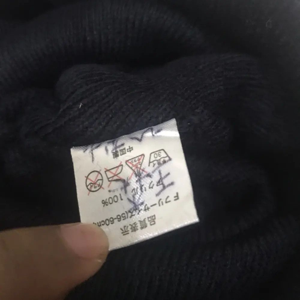 Japanese Brand × Vintage Football Club Beanie Hat Size ONE SIZE - 5 Thumbnail