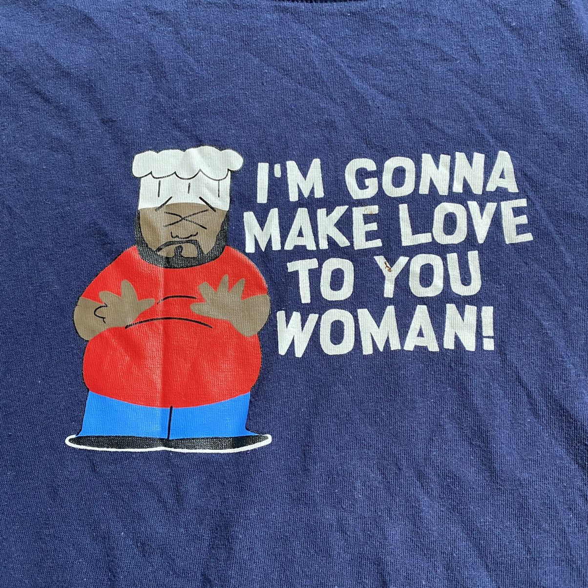Cartoon Network VINTAGE SOUTH PARK “I’M GONNA MAKE LOVE TO YOU WOMAN” TSHIRT Size US L / EU 52-54 / 3 - 3 Thumbnail