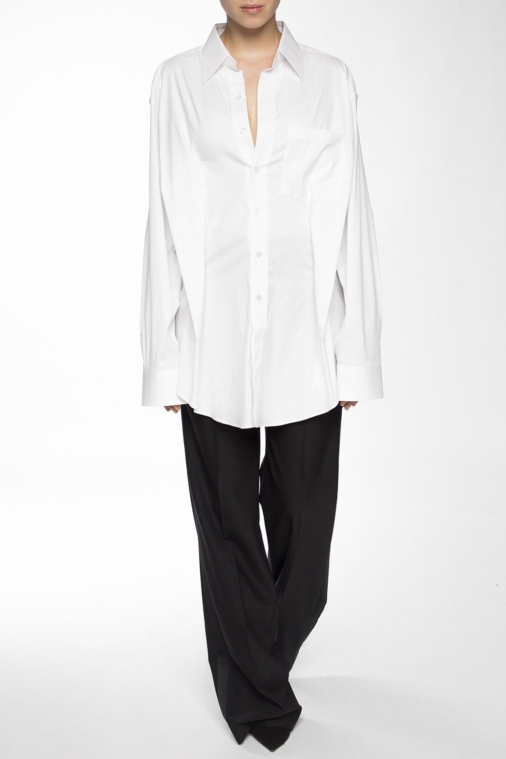 Vetements Secretary Decollage Shirt