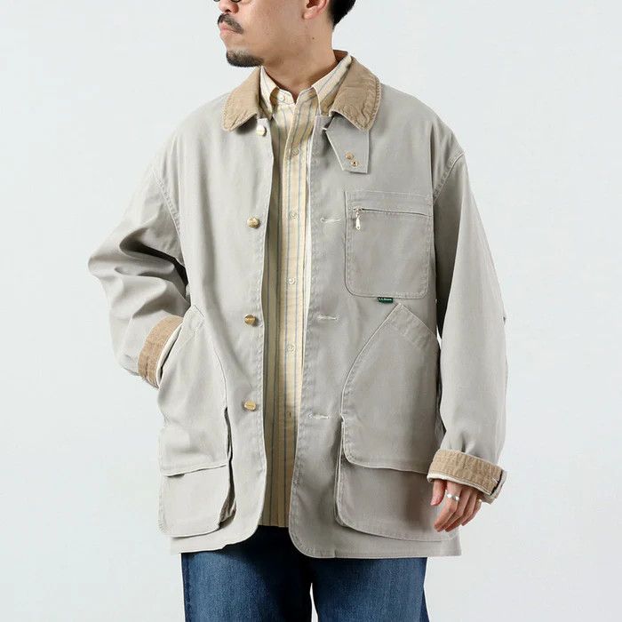 L.L. Bean L.L.Bean Japan Prospect Harbor Field Coat in Natural Size US L / EU 52-54 / 3 - 1 Thumbnail