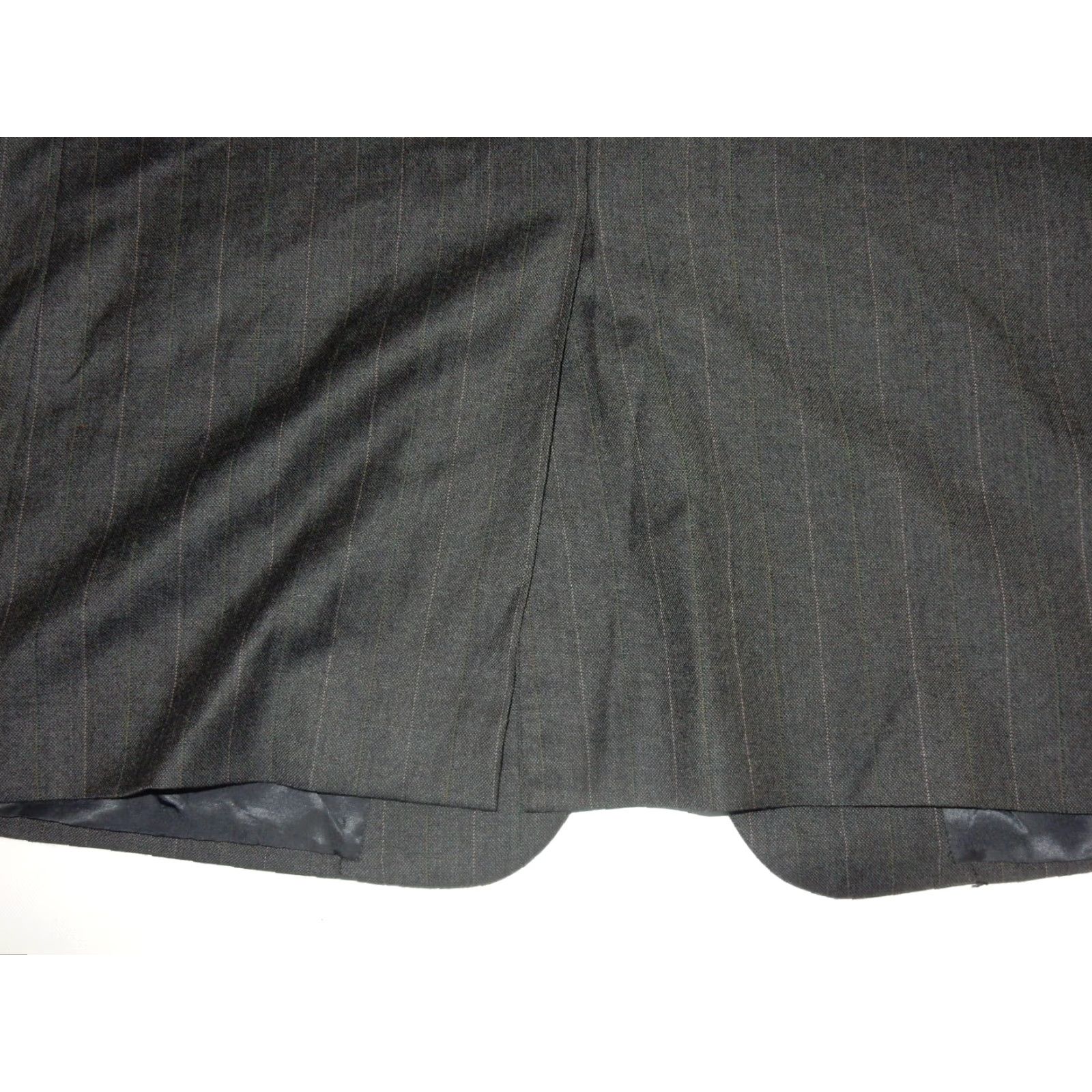 Vintage VINTAGE Hickey Freeman Suit 2 Piece Men Gray Wool 40x30 Pants 45R Jacket 40x30 Rip Sleeve Mens Size 48R - 5 Thumbnail