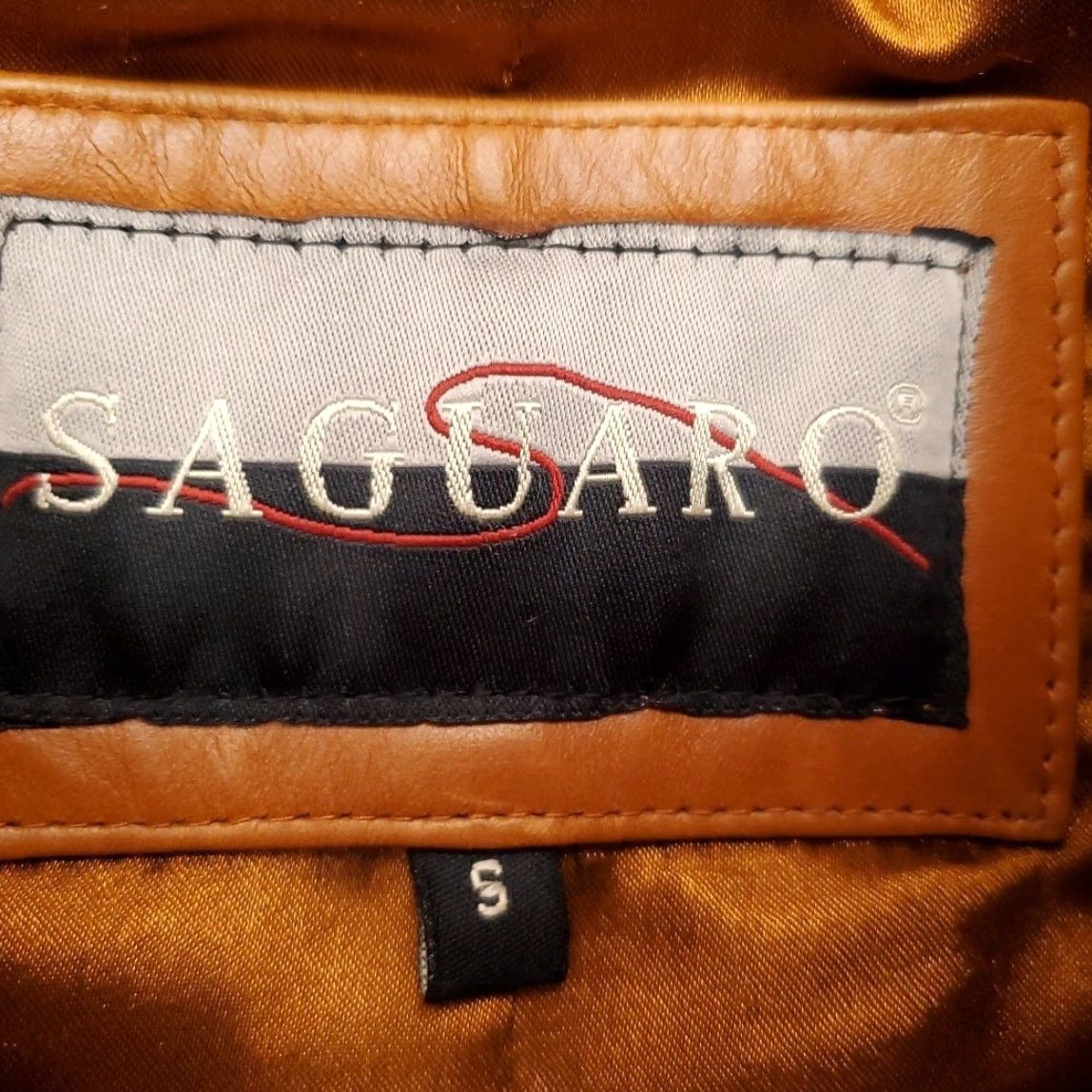 Vintage VINTAGE Saguaro Leather Vest Womens Small Embroidered Floral Button Up Western Brown Leather Vest Mid-Length Lined Satin Lining Casual Womens Size S / US 4 / IT 40 - 4 Thumbnail