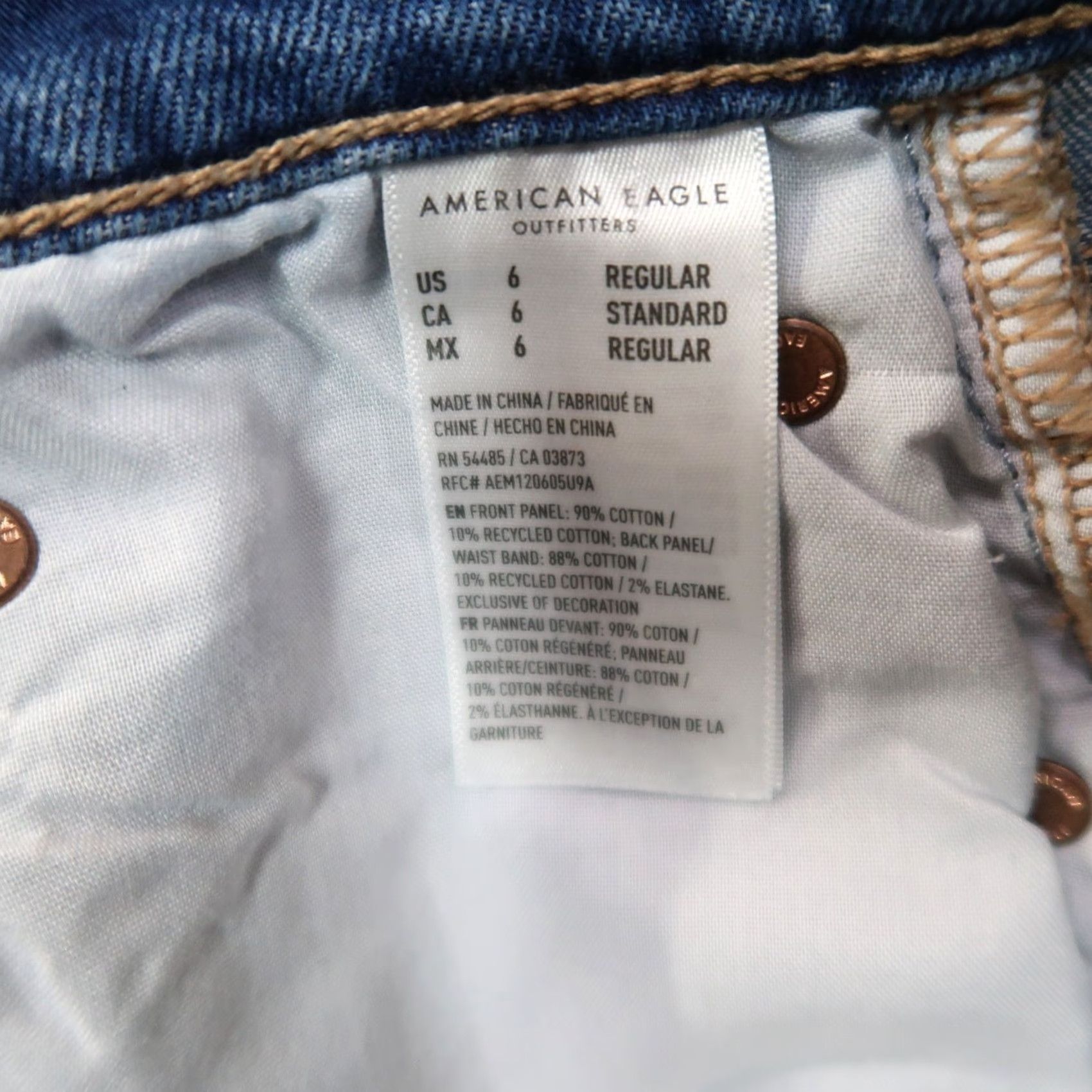 American Eagle Outfitters VINTAGE No, error: There is no vintage. Size 28" / US 6 / IT 42 - 7 Thumbnail