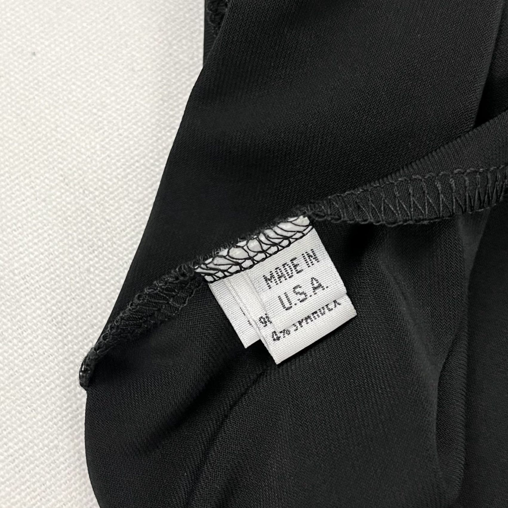 Vintage Planet by Lauren G Blouse Womens OSFA Black Oversized Boxy Dolman Sleeve Minimal Shirt Adults OSFA Black Size ONE SIZE - 6 Thumbnail