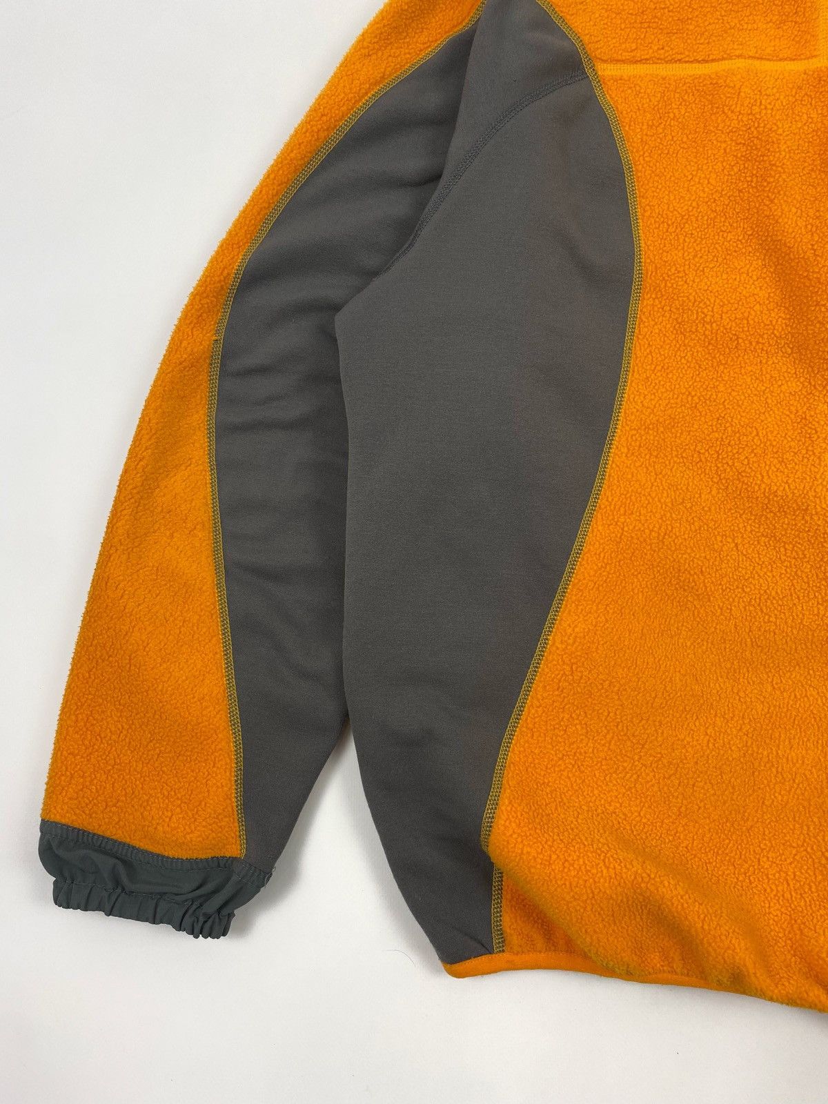 Patagonia 1990’s Vintage Patagonia Orange Full Zip Pile Fleece Jacket Size US XL / EU 56 / 4 - 12 Thumbnail