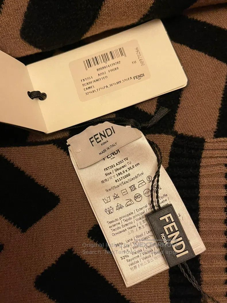 Fendi Fendi Scarf Size ONE SIZE - 2 Thumbnail