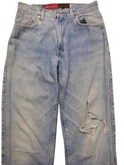 Levi's Vintage Clothing VINTAGE LEVIS SILVER TAB DISTRESSED JEANS MUD WASH FADED Size US 31 - 2 Thumbnail