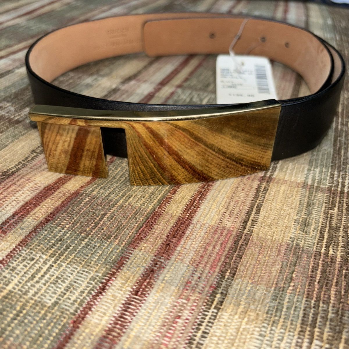 image of Gucci Gorgeous Belt Large in Black, Women's