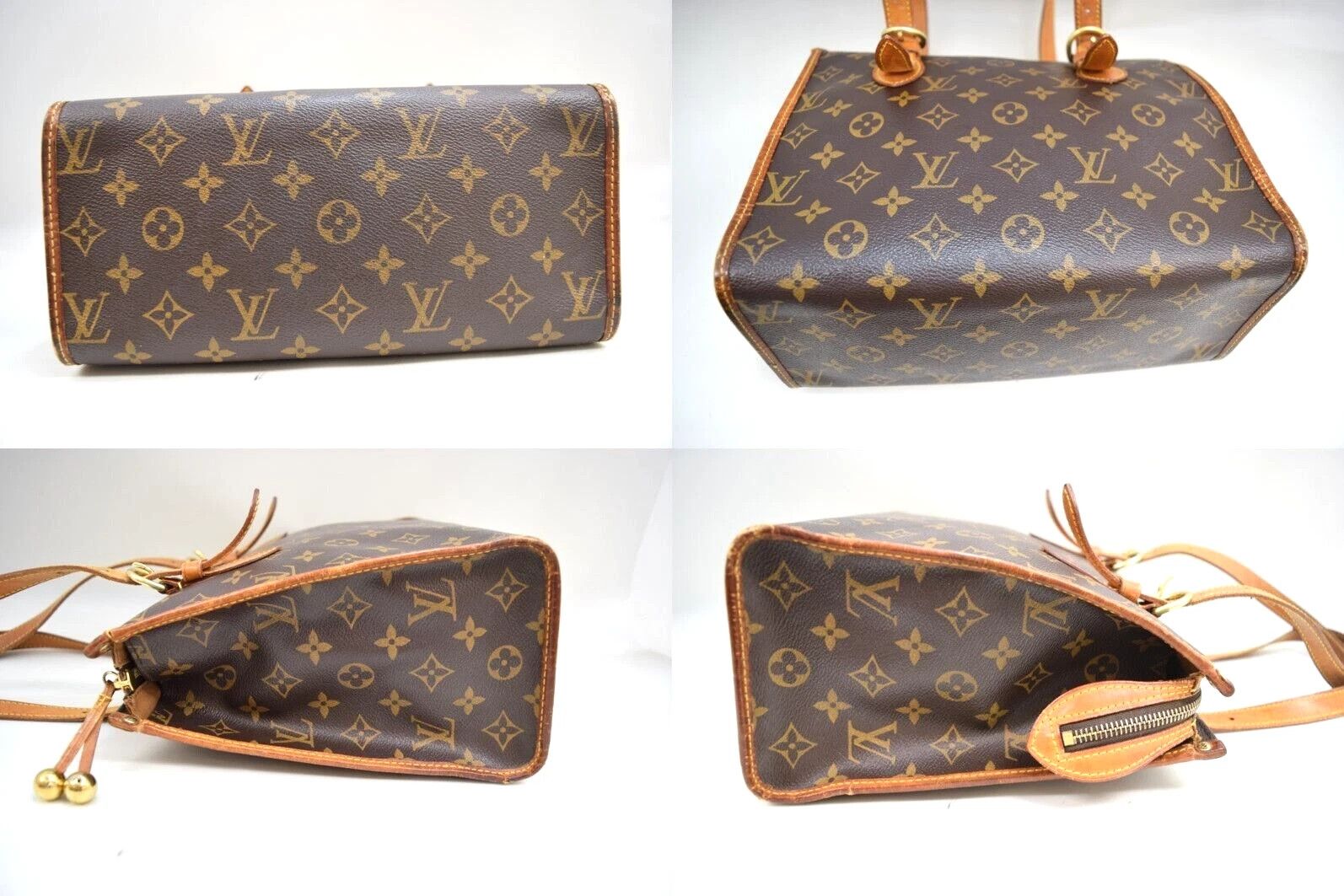 Louis Vuitton Auth Louis Vuitton Popincourt Shoulder Bag Monogram M40007 Size ONE SIZE - 6 Thumbnail