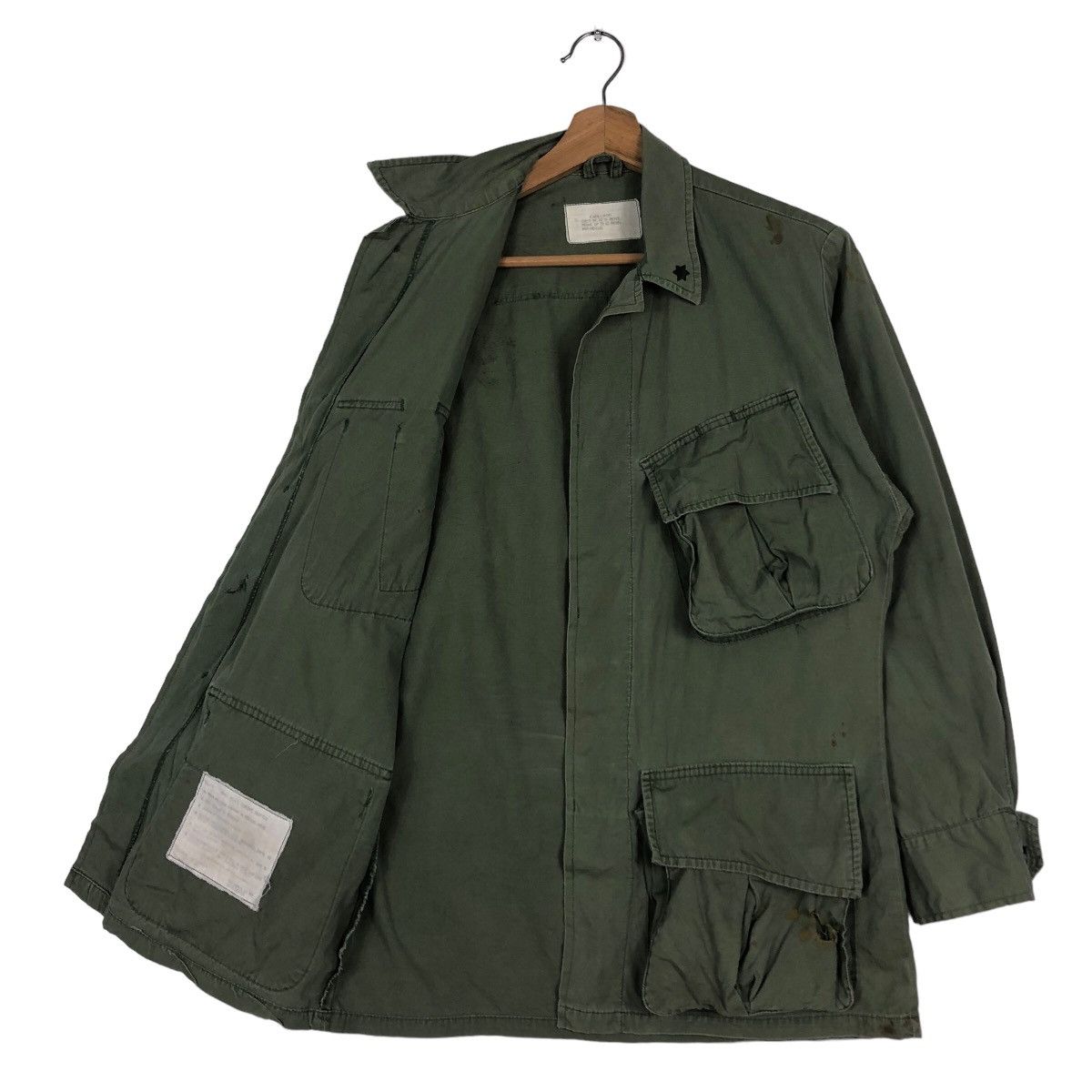 Vintage 🔥Vintage 60’s Military Cargo Slant Pocket USA Buzz Ricksons Size US M / EU 48-50 / 2 - 11 Thumbnail