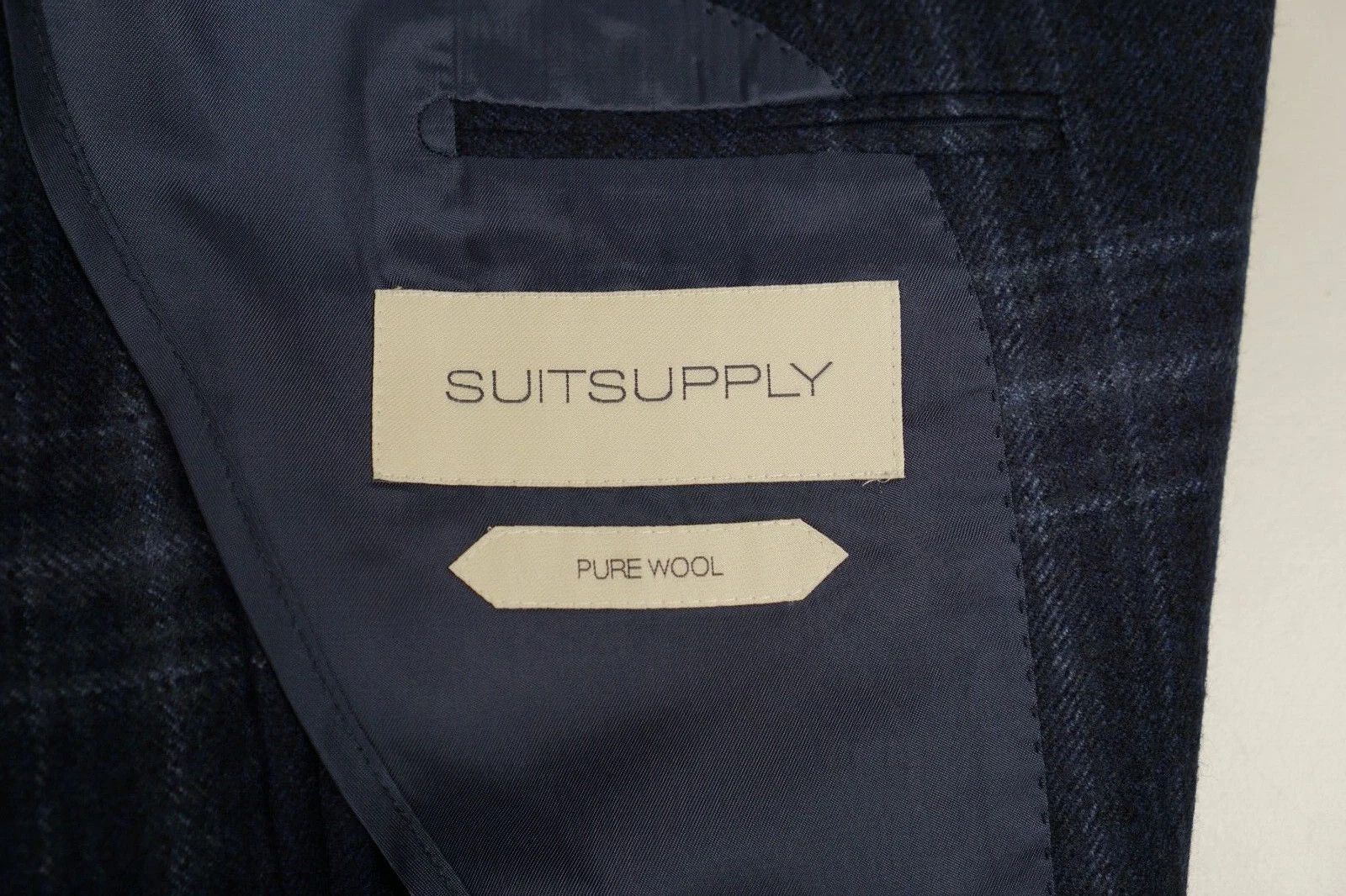 Suitsupply Men Suitsupply Blazer Havana Half Linen Angelico Wool US34 Size 34R - 4 Thumbnail