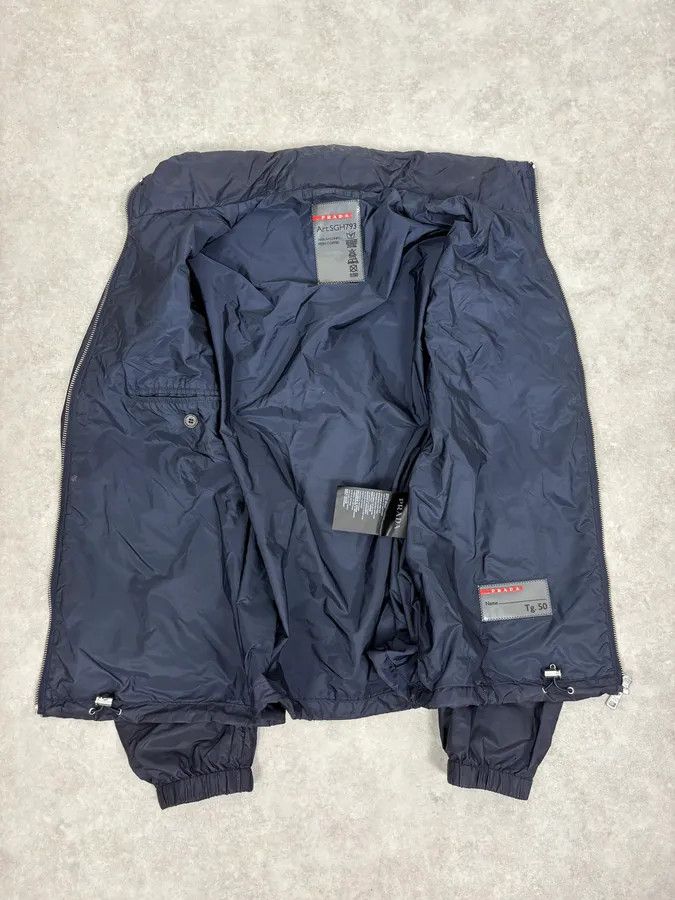 Prada SS2016 Prada Navy Light Windbreaker Jacket Size US S / EU 44-46 / 1 - 8 Thumbnail