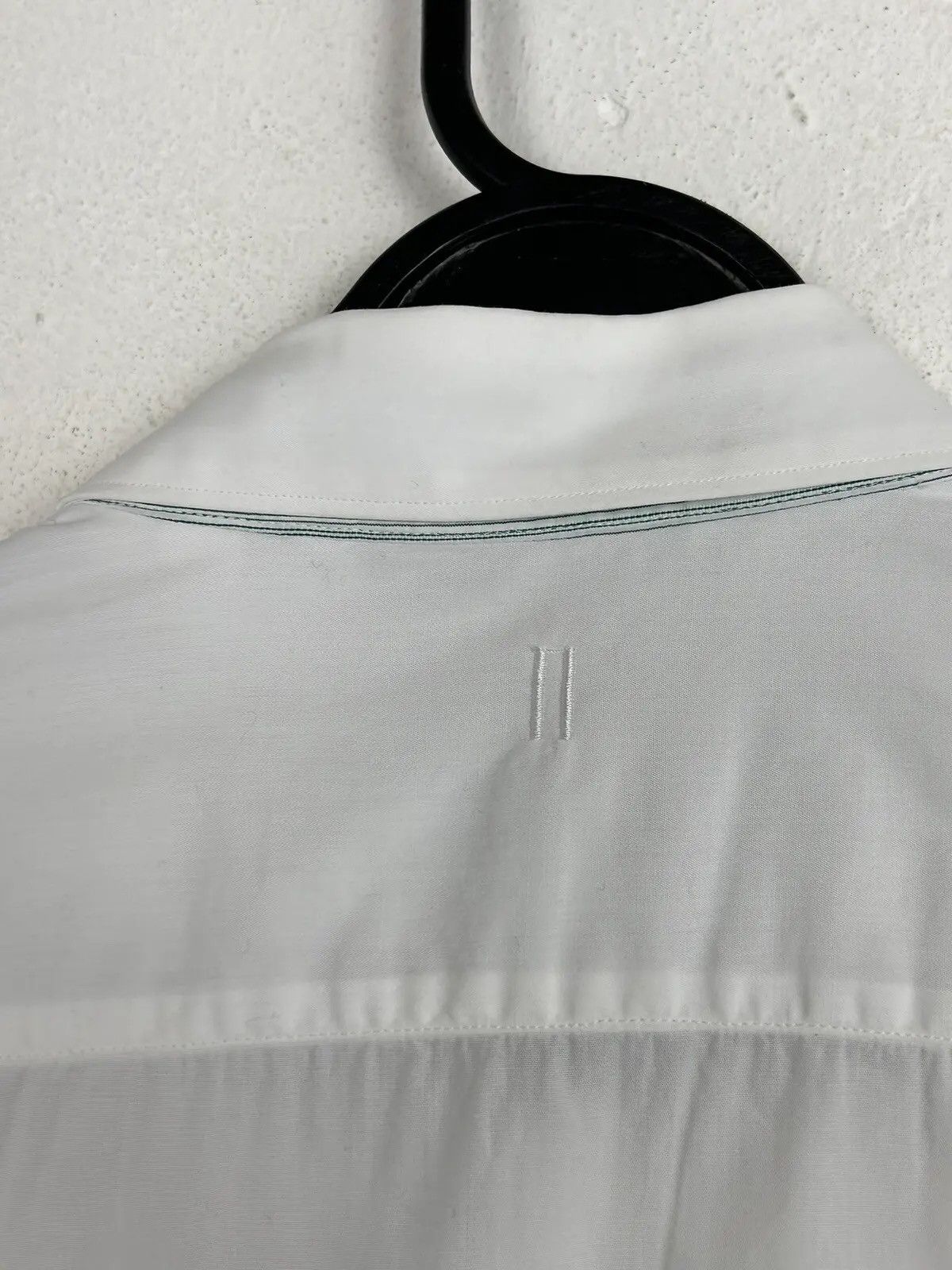Neil Barrett Neil Barrett SS'12 Pre Collection Long Sleeve Shirt In White Size US M / EU 48-50 / 2 - 6 Thumbnail