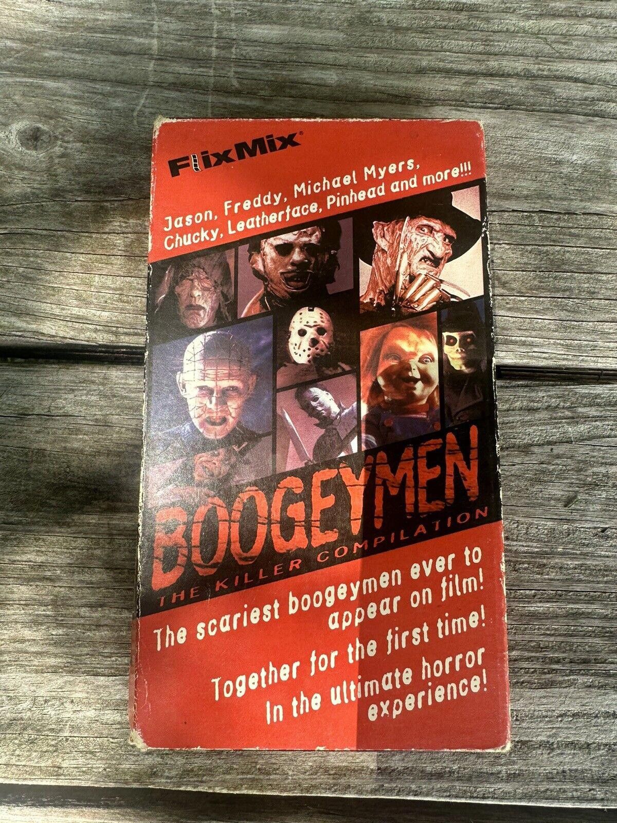 Designer Boogeymen: The Killer Compilation VHS - FlixMix Size ONE SIZE - 1 Thumbnail