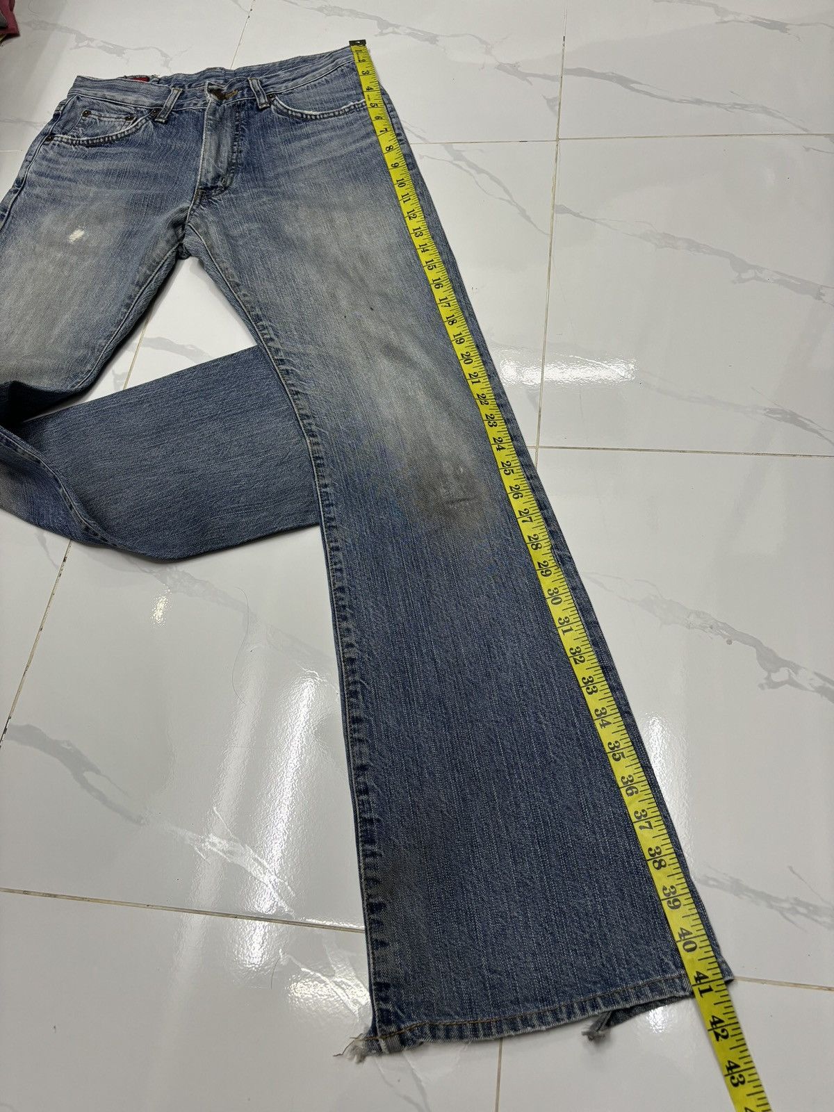 Edwin EDWIN REBEL BOOTCUT DISTRESSED FLARE DENIM JEANS Size US 29 - 11 Thumbnail