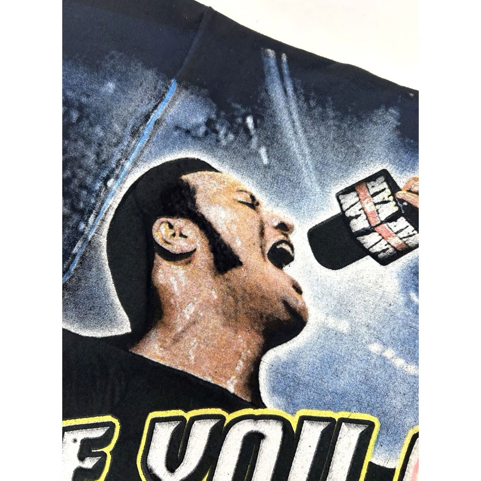 Vintage VINTAGE WWF The Rock Tee XL AOP 2000 If You Smell What The Rocks Cooking Mens Size US XL / EU 56 / 4 - 3 Thumbnail
