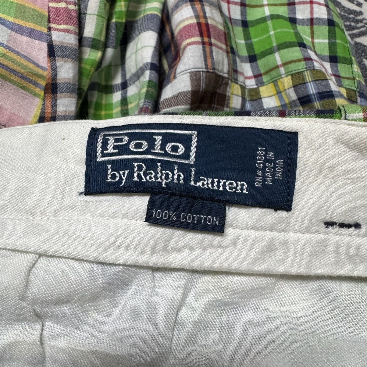 Polo Ralph Lauren Vintage 90s Polo Ralph Lauren Madras Checked Patchwork Pants Size US 36 / EU 52 - 21 Thumbnail