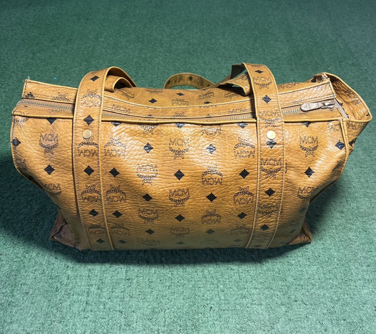 MCM MCM Monogram Leather Tote Bag Vintage Size ONE SIZE - 2 Thumbnail