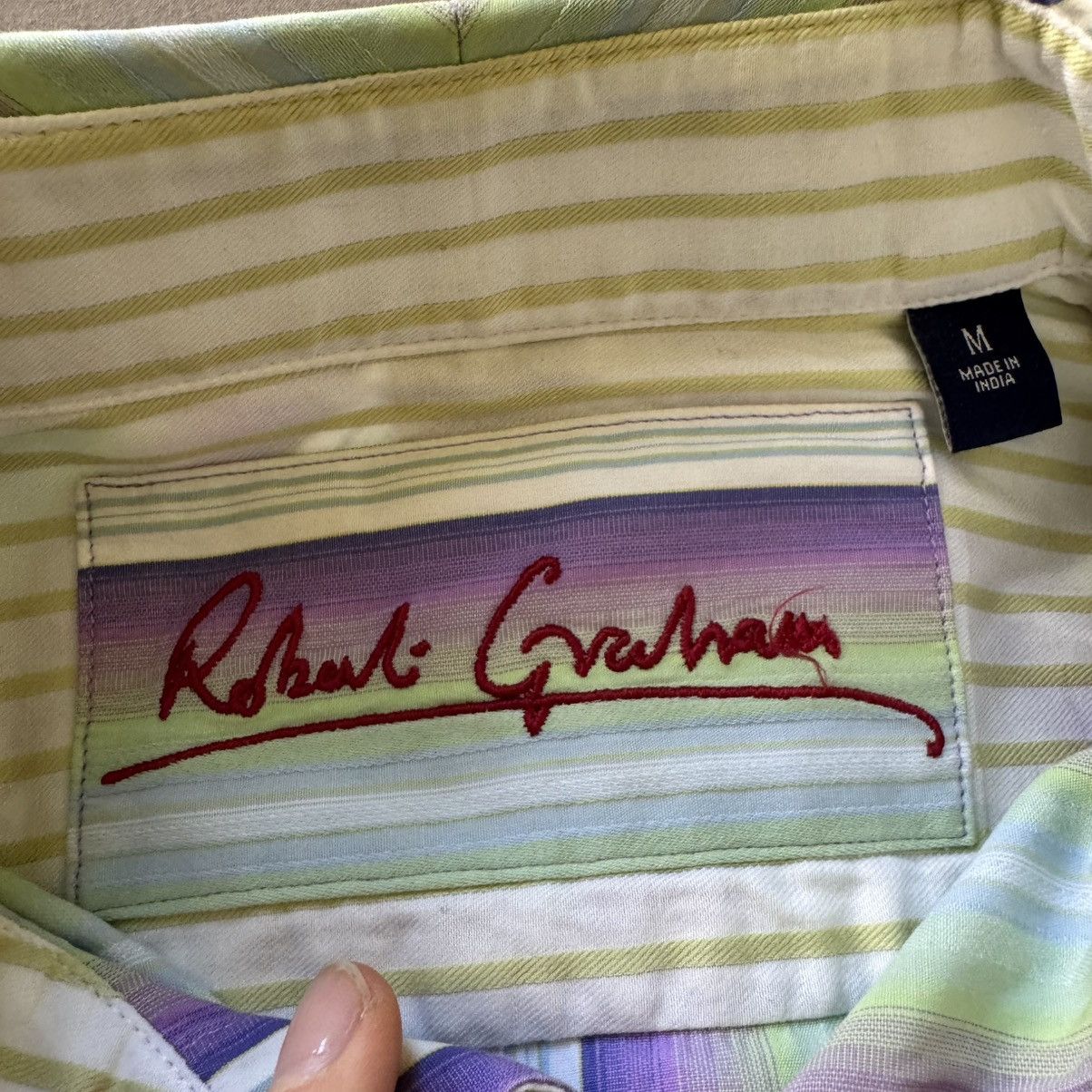 Robert Graham Robert Graham Striped LONG SLEEVE BUTTON DOWN SHIRT Size US M / EU 48-50 / 2 - 4 Thumbnail