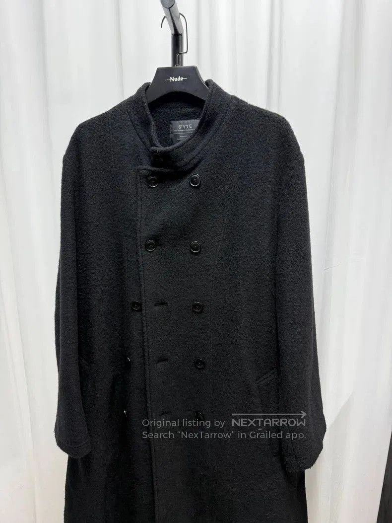 Yohji Yamamoto Yohji Yamamoto S'YTE Wool Stand Collar Coat. Size US L / EU 52-54 / 3 - 2 Thumbnail