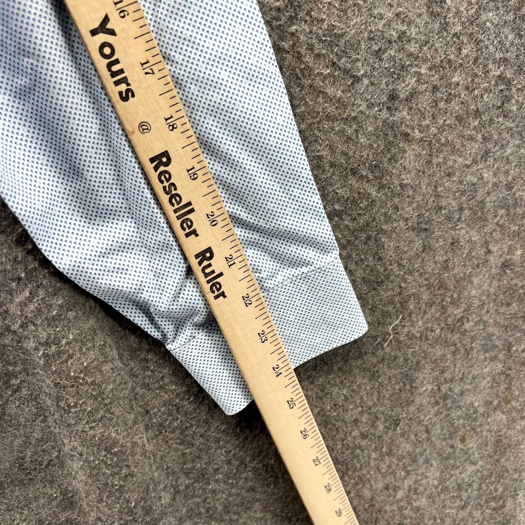 Calvin Klein Calvin Klein Shirt Mens Large Blue Button-Down Slim Performance Arrow Print Shirt Size US L / EU 52-54 / 3 - 4 Thumbnail