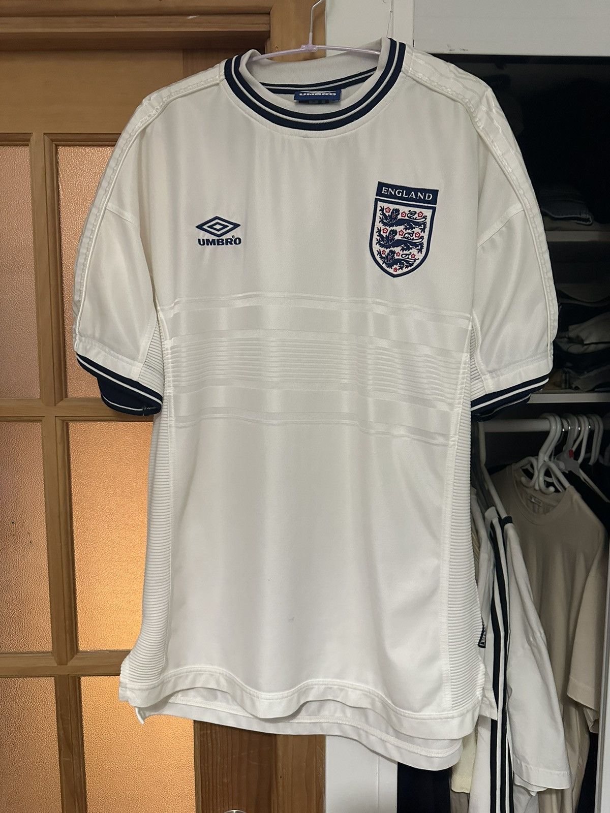 Umbro UMBRO x England Natonial Jersey Size US XL / EU 56 / 4 - 1 Thumbnail