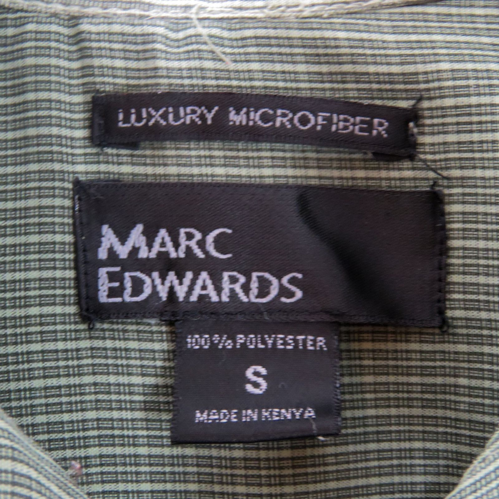 Vintage 90s Vintage Marc Edwards Green Plaid Button Down Size Small Size US S / EU 44-46 / 1 - 3 Thumbnail