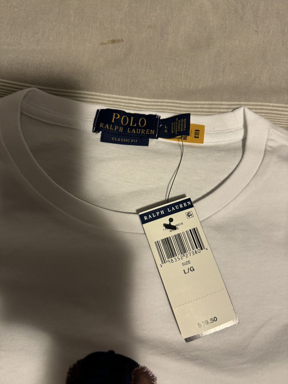Polo Ralph Lauren × Ralph Lauren Polo Bear Ski Tee White Size US L / EU 52-54 / 3 - 4 Thumbnail