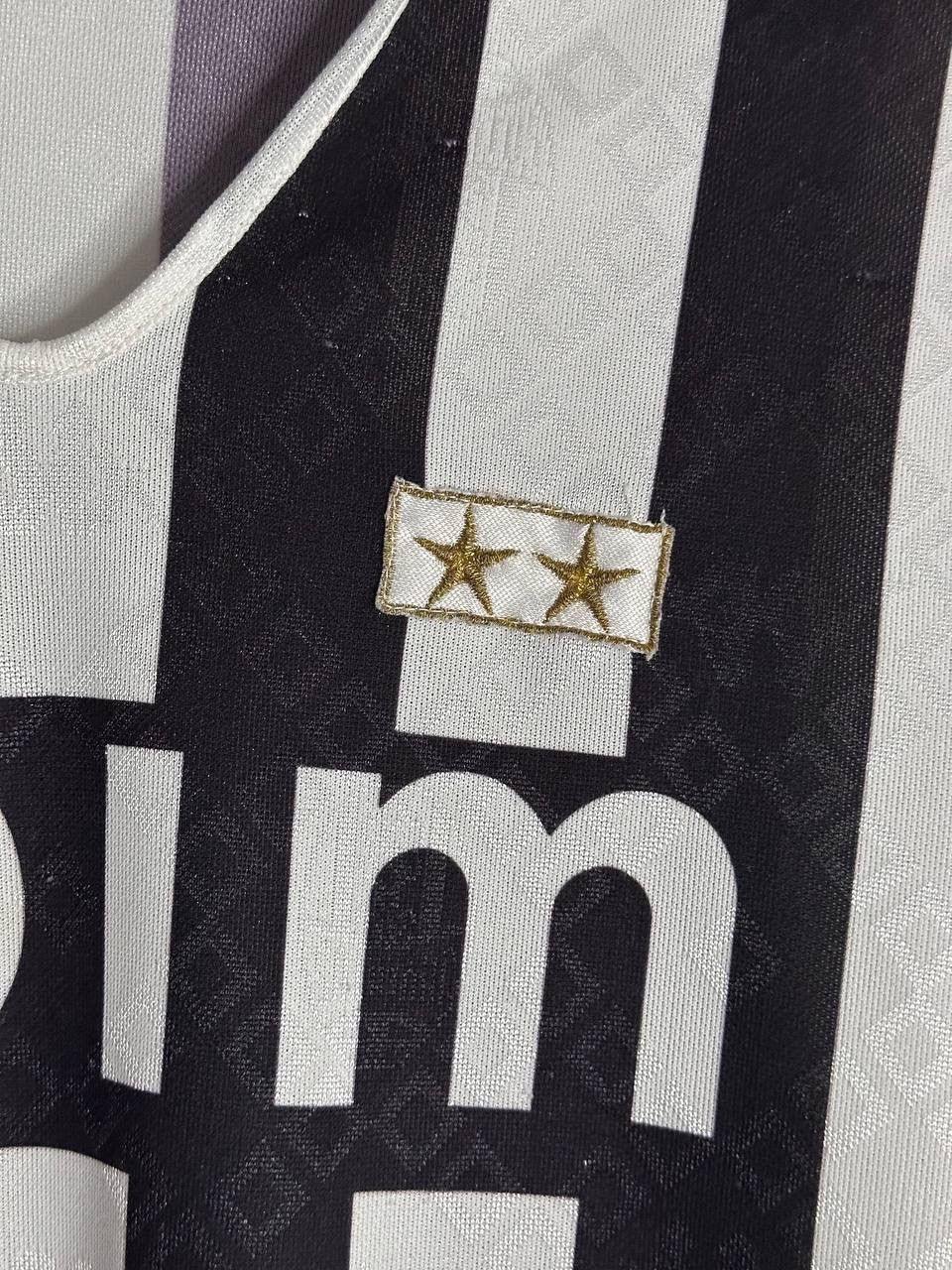 Kappa Juventus Kappa Upim Home LS Soccer Shirt #10 Roberto Baggio Size US XL / EU 56 / 4 - 6 Thumbnail