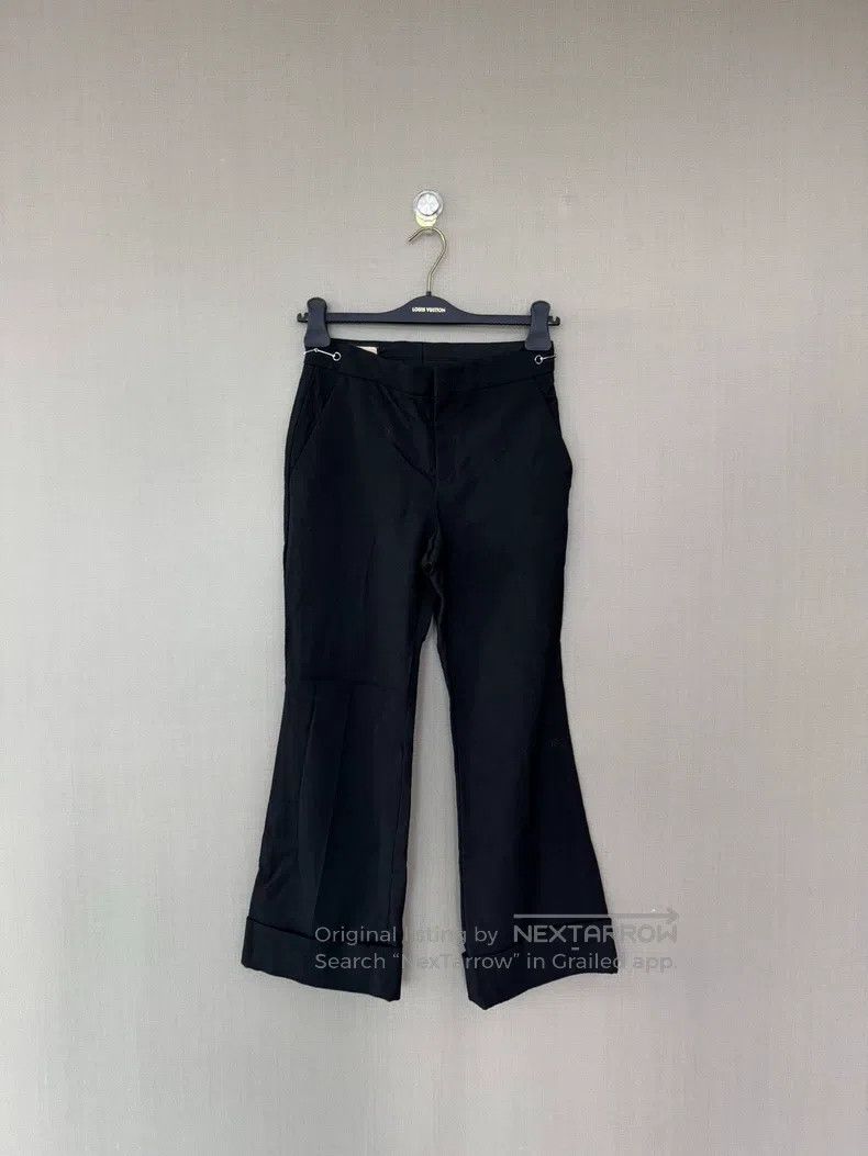 Gucci Black straight suit trousers