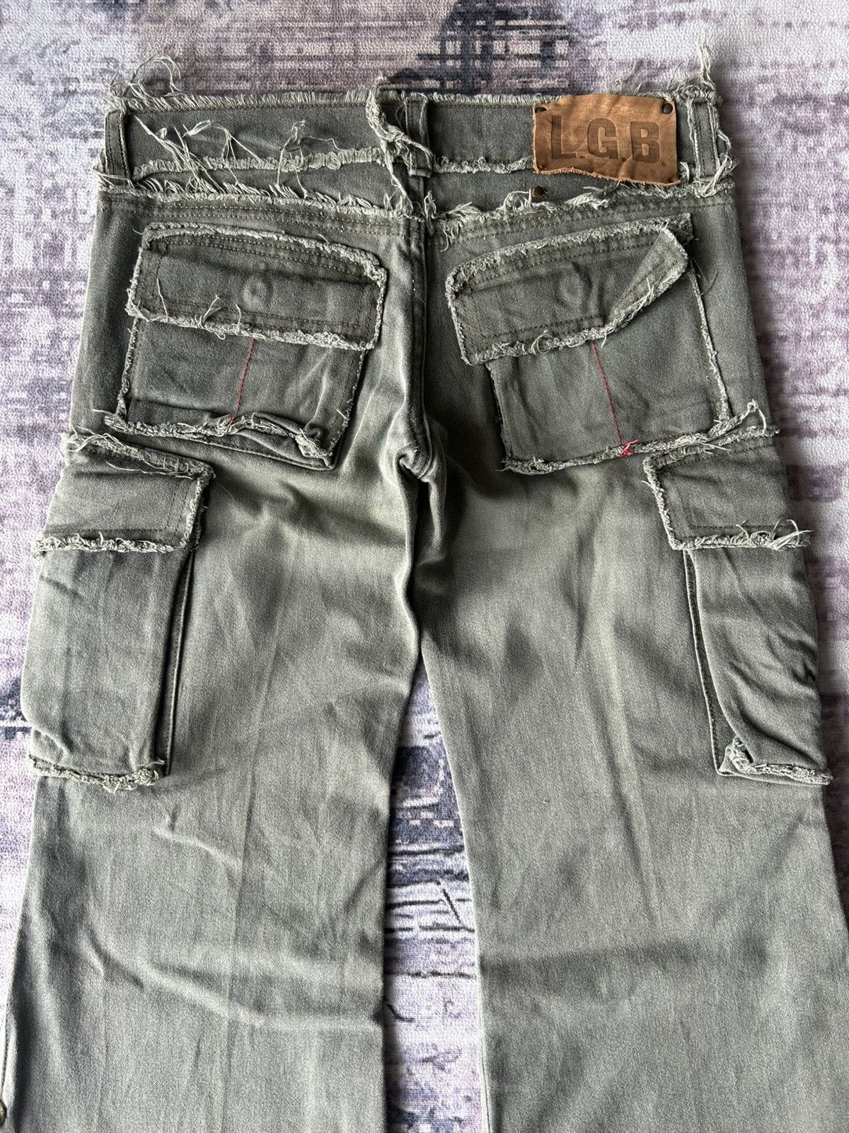 Le Grande Bleu (L.G.B.) Le Grande Bleu LGB Super Flared Jeans Size US 29 - 5 Thumbnail