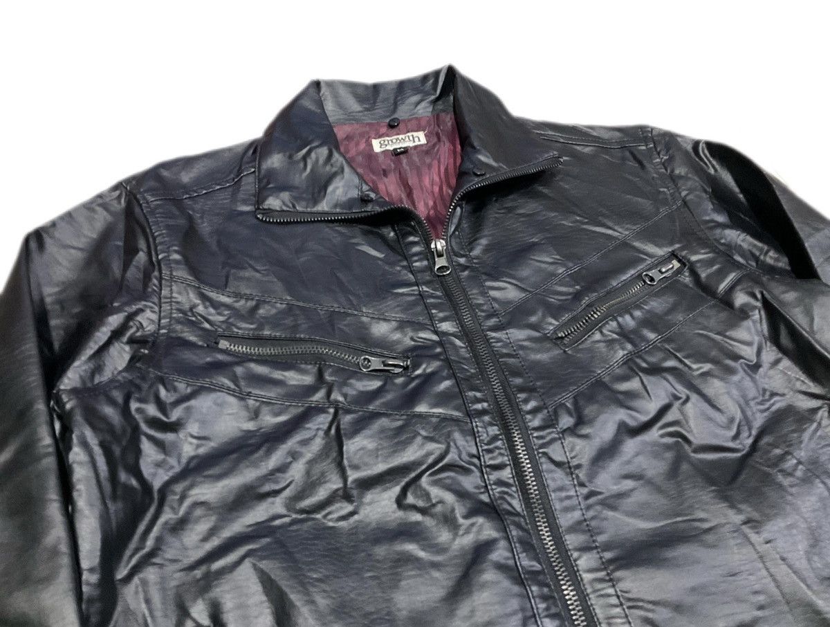 Hysteric Glamour × Japanese Brand × Seditionaries 🔥Sick Y2K Growth By In The Attic Zipper Leather Jacket Goth Size US M / EU 48-50 / 2 - 3 Thumbnail