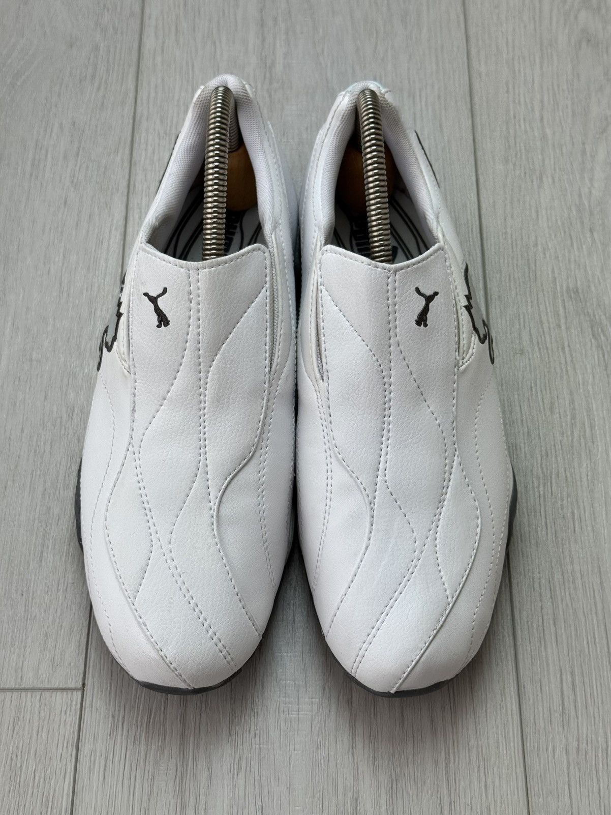 Puma Vintage Puma Future Cat Slip-On Leather Sneakers Racing Size US 5.5 / IT 35.5 - 5 Thumbnail