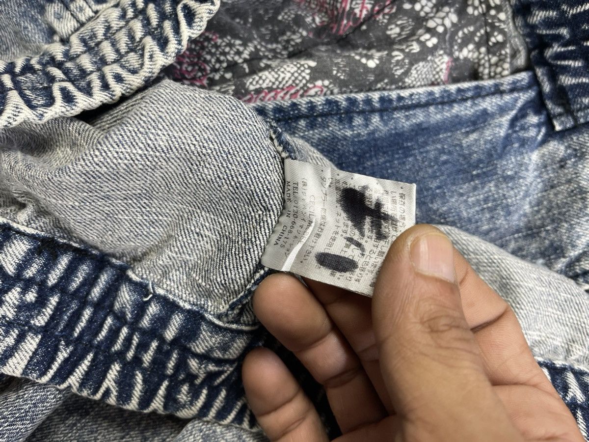 Japanese Brand Cecil McBee Washed Denim Rider Jacket Size M / US 6-8 / IT 42-44 - 12 Thumbnail
