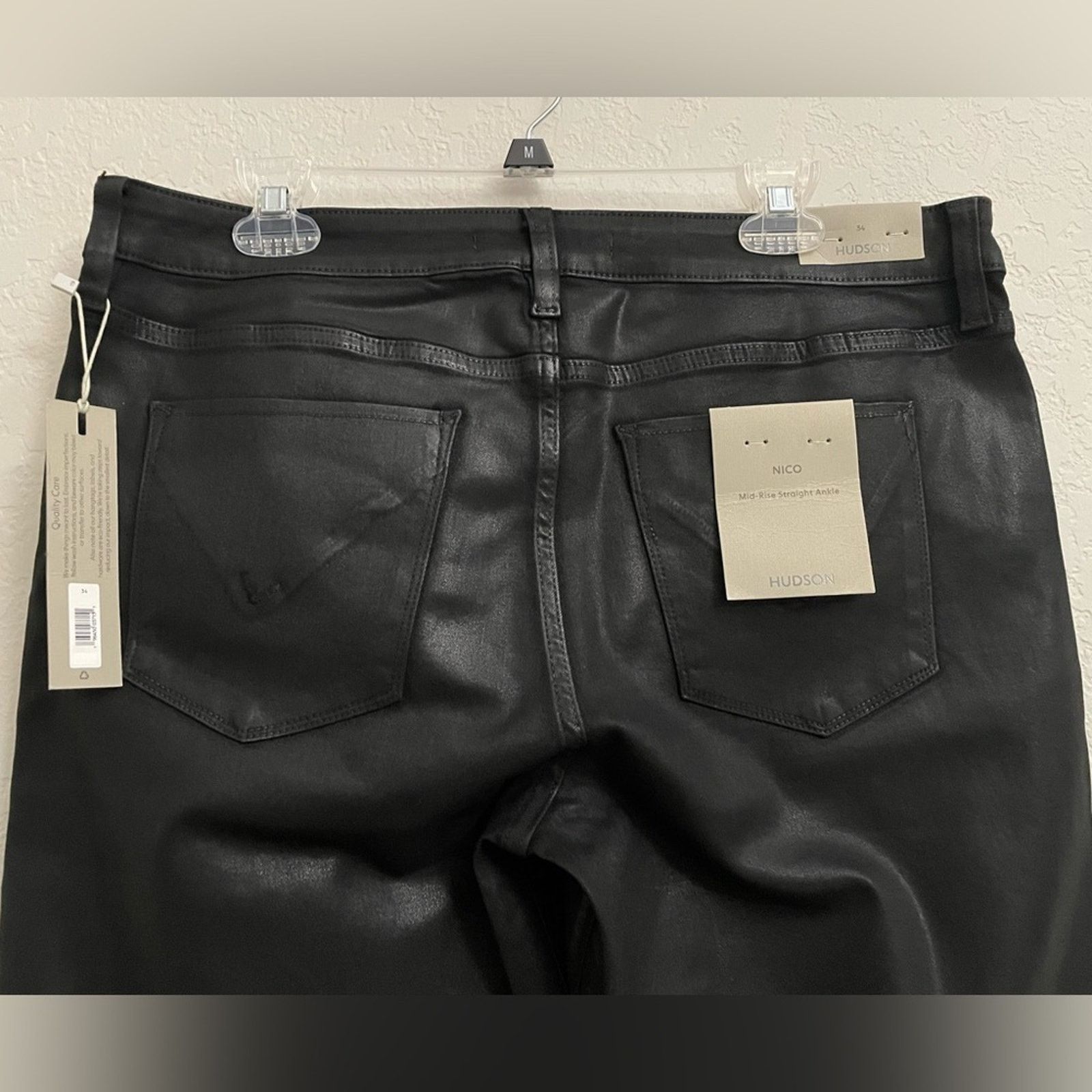Hudson HUDSON Jeans Nico MidRise Stretch Straight-Leg Jeans Size 34 Size 34" / US 12 / IT 48 - 7 Thumbnail